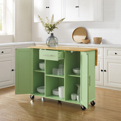 Crosley Furniture - Stella Kitchen Cart - CF3046NA-MN view 0