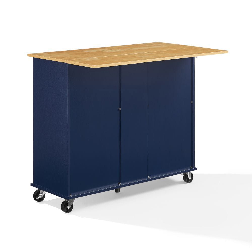 Crosley Furniture - Stella Kitchen Cart - CF3046NA-NV view 3
