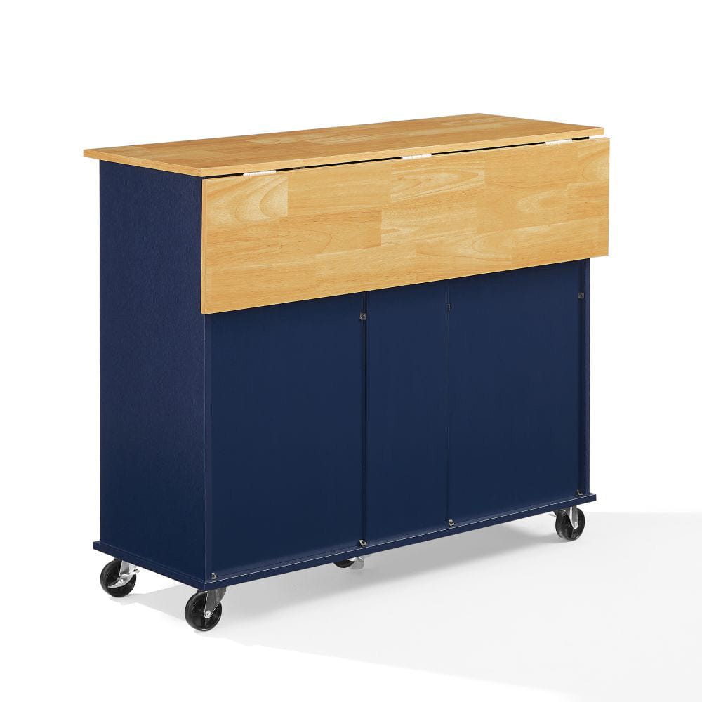 Crosley Furniture - Stella Kitchen Cart - CF3046NA-NV view 4