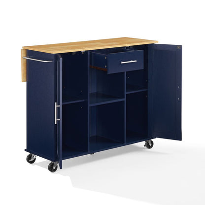 Crosley Furniture - Stella Kitchen Cart - CF3046NA-NV view 5