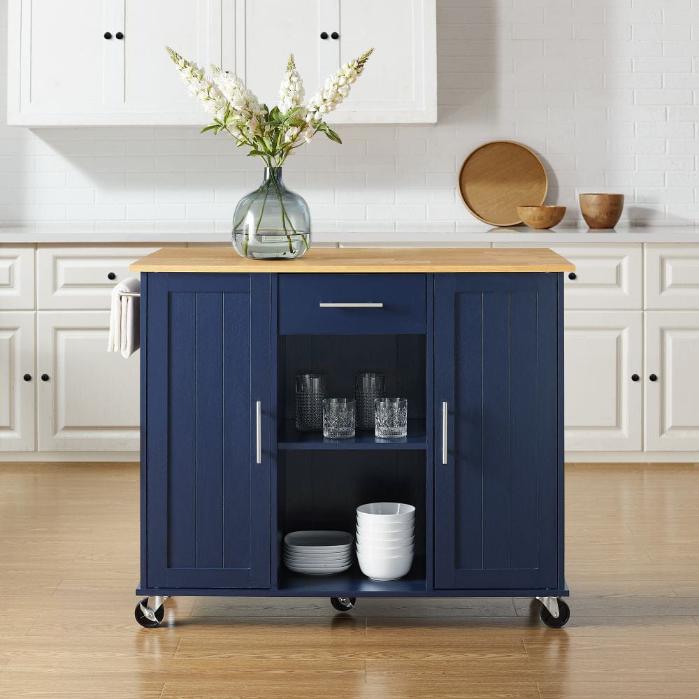 Crosley Furniture - Stella Kitchen Cart - CF3046NA-NV view 7
