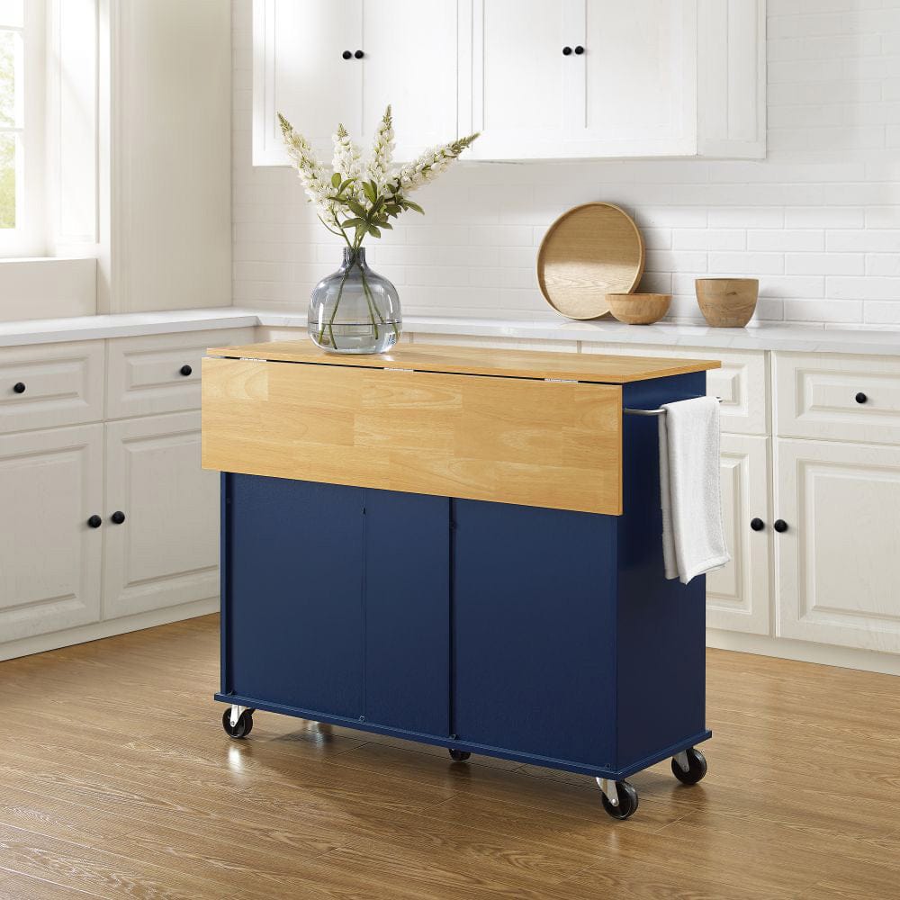 Crosley Furniture - Stella Kitchen Cart - CF3046NA-NV view 9