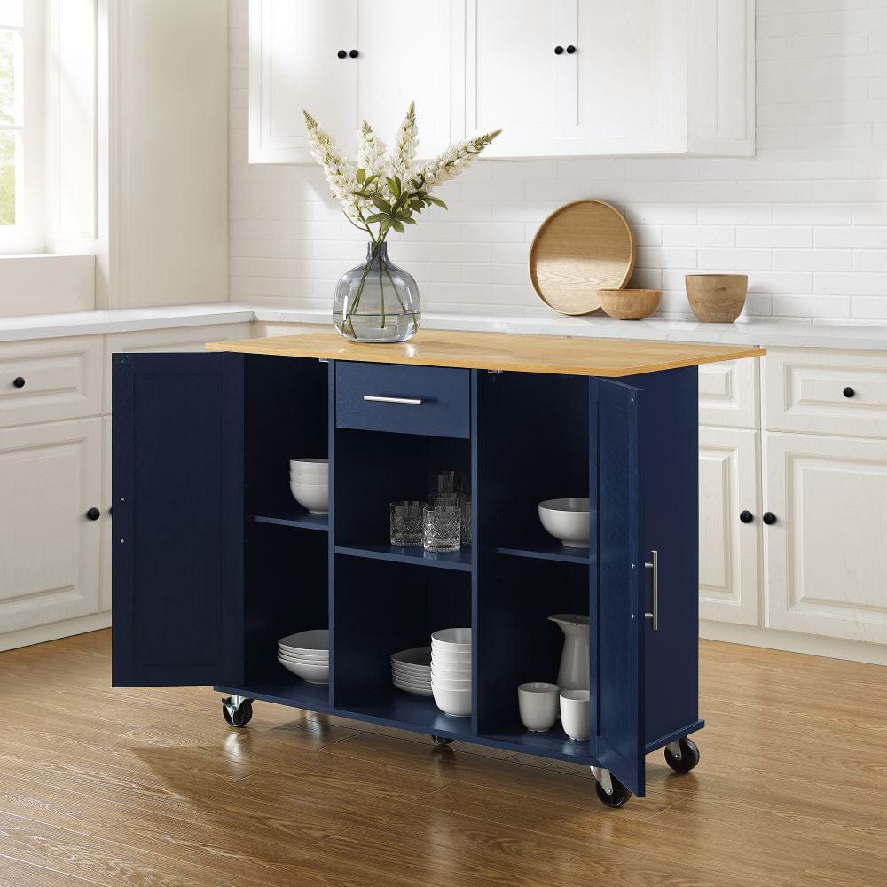 Crosley Furniture - Stella Kitchen Cart - CF3046NA-NV view 0