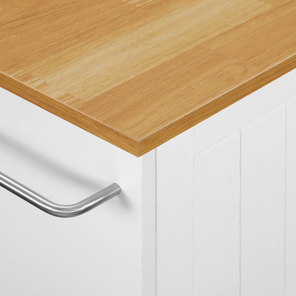 Crosley Furniture - Stella Kitchen Cart - CF3046NA-WH view 3