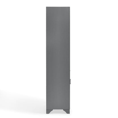 Crosley Furniture - Tara Linen Cabinet in Vintage Gray - CF7011-GY veiw 5