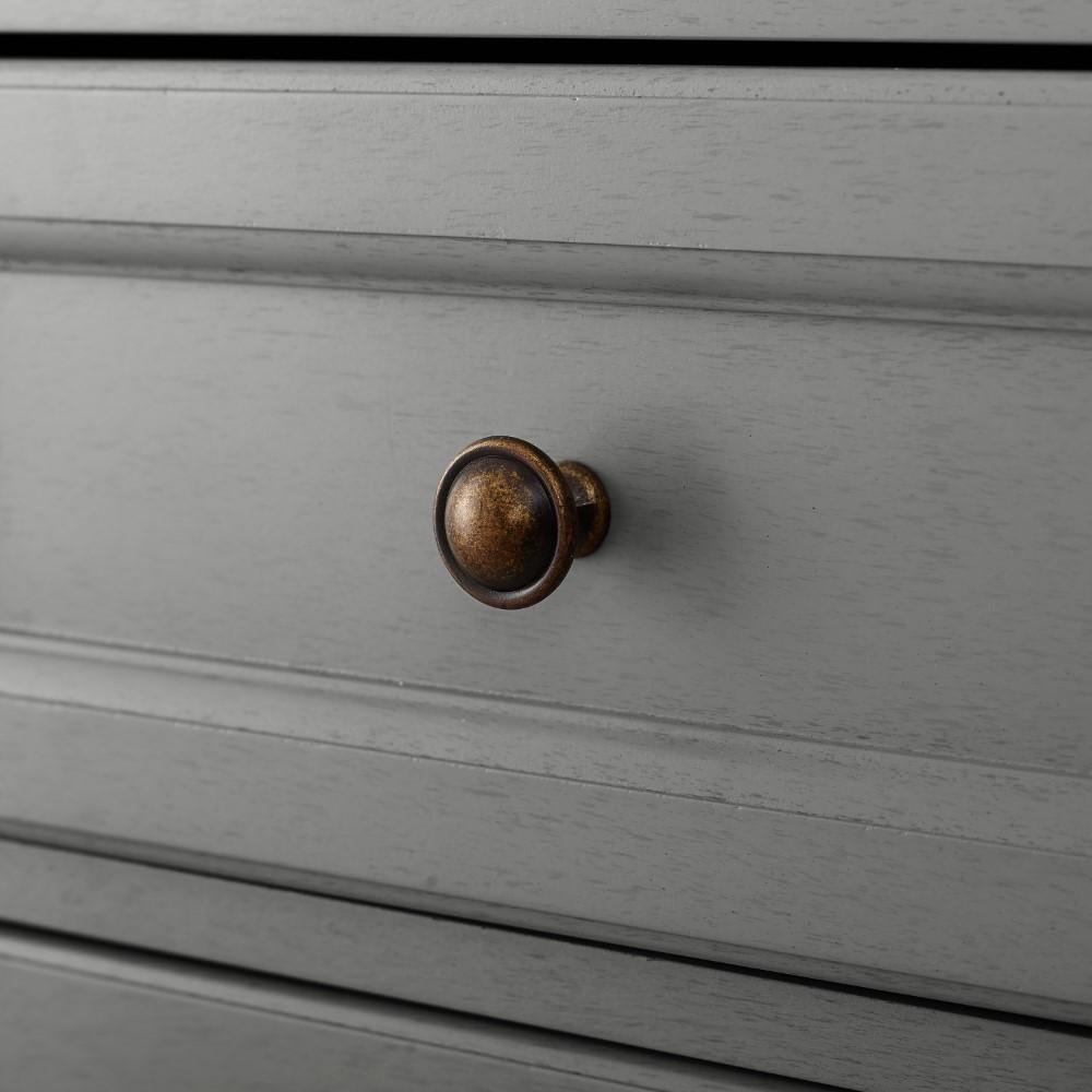 Crosley Furniture - Tara Linen Cabinet in Vintage Gray - CF7011-GY veiw 7