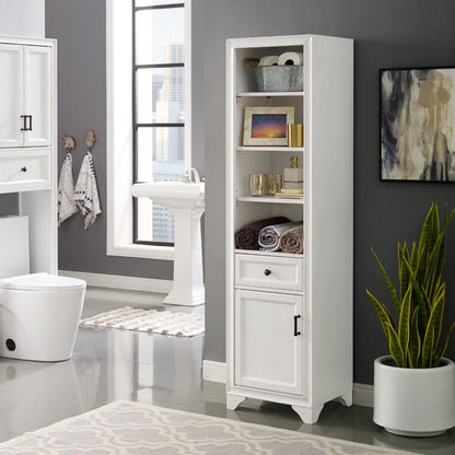 Crosley Furniture - Tara Linen Cabinet - CF7011-WH veiw 1