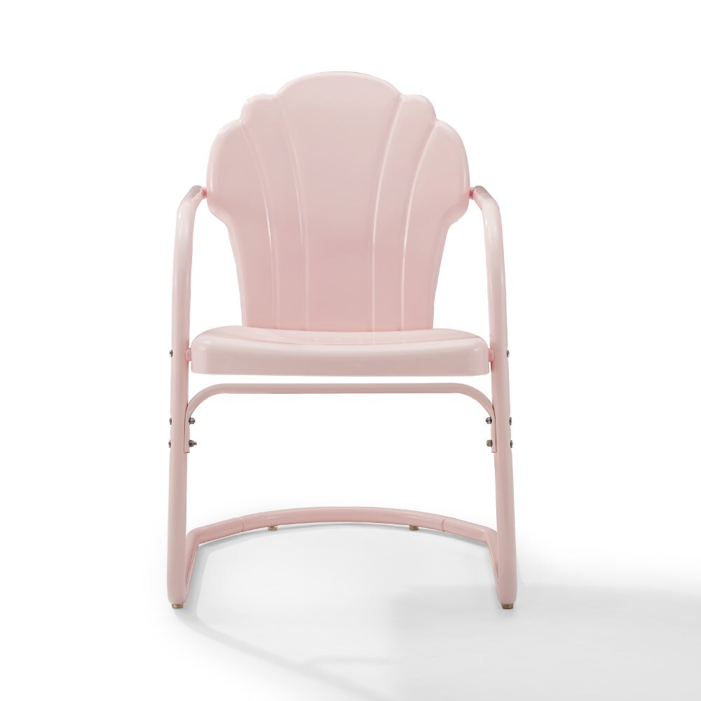 Crosley Furniture - Tulip 2 Piece Outdoor Chair Set Pink - CO1029-PI view 1
