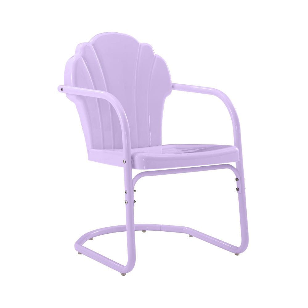 Crosley Furniture - Tulip 2Pc Retro Outdoor Chair Set - 2 Chairs - CO1029-LN view 1