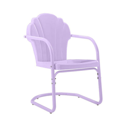 Crosley Furniture - Tulip 2Pc Retro Outdoor Chair Set - 2 Chairs - CO1029-LN view 1