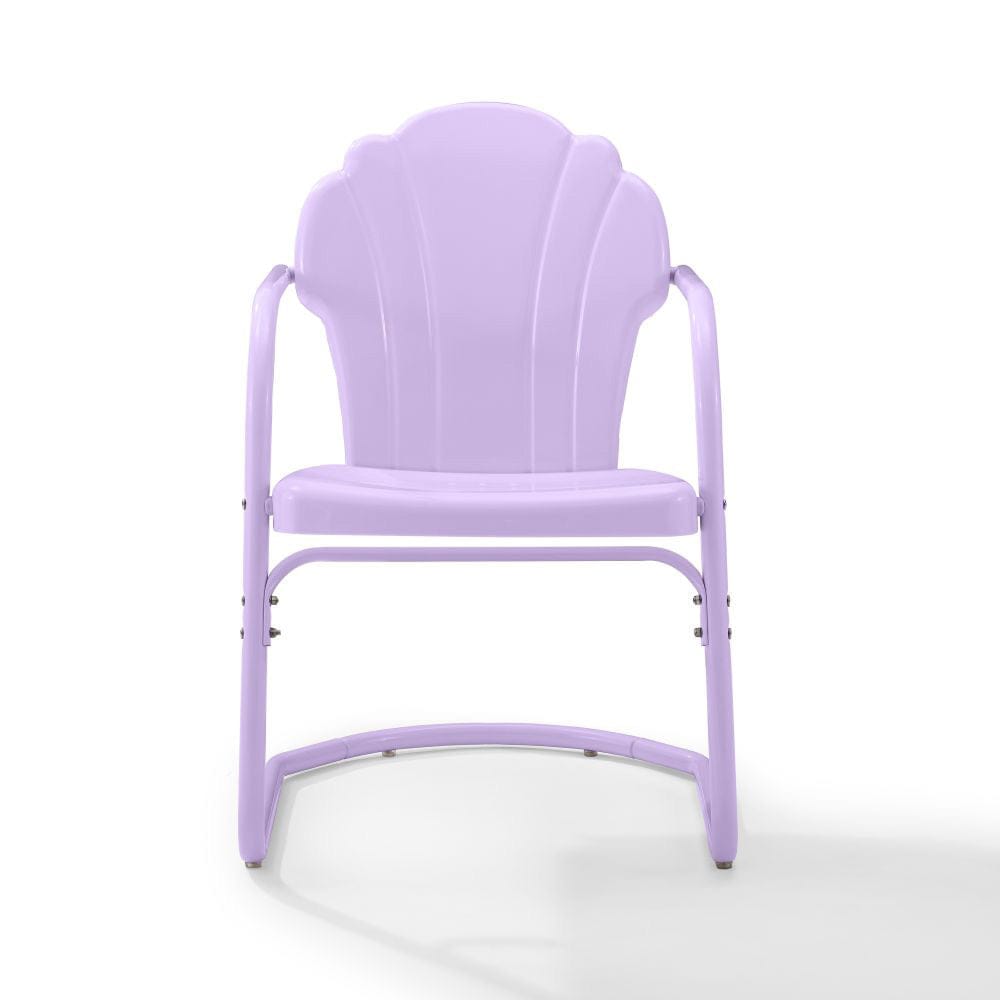 Crosley Furniture - Tulip 2Pc Retro Outdoor Chair Set - 2 Chairs - CO1029-LN view 2