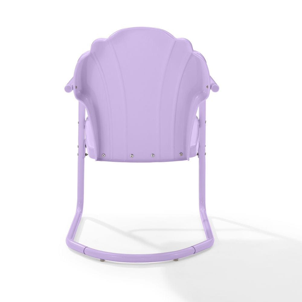 Crosley Furniture - Tulip 2Pc Retro Outdoor Chair Set - 2 Chairs - CO1029-LN view 4
