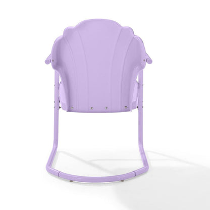 Crosley Furniture - Tulip 2Pc Retro Outdoor Chair Set - 2 Chairs - CO1029-LN view 4