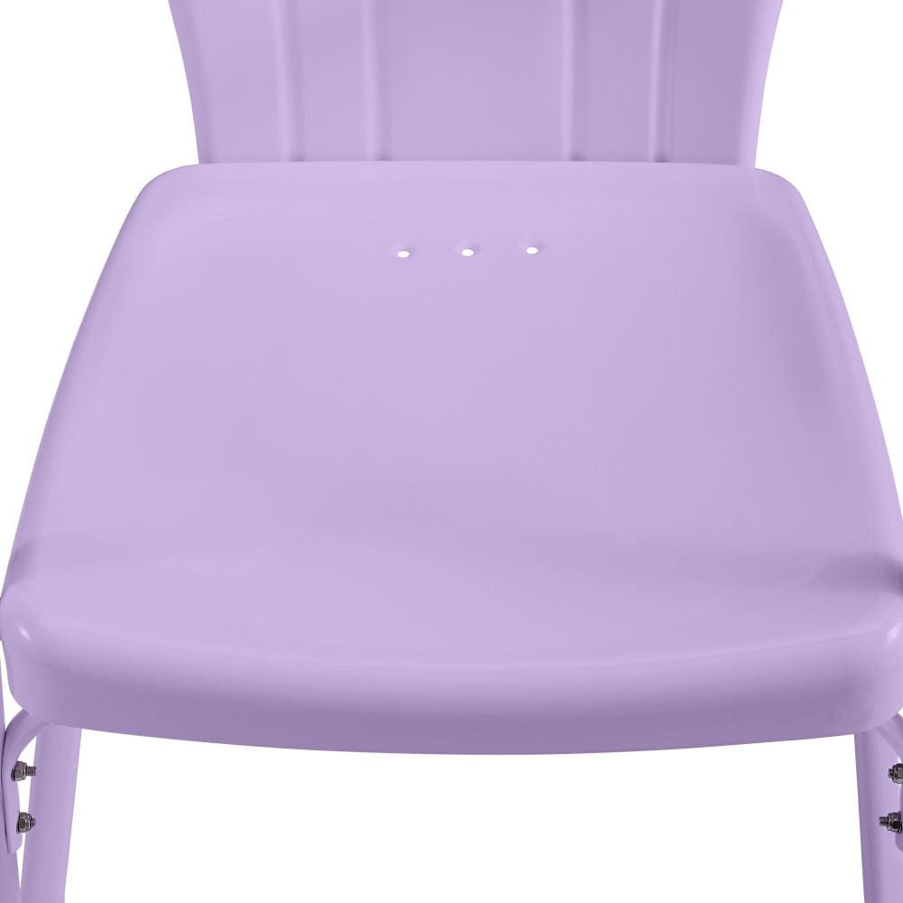 Crosley Furniture - Tulip 3Pc Retro Outdoor Chair Set - Side Table & 2 Chairs - KO10011LN view 2