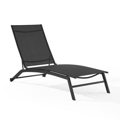 Crosley Furniture - Weaver Outdoor Chaise Lounge - CO6310MB-CL view 1