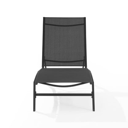 Crosley Furniture - Weaver Outdoor Chaise Lounge - CO6310MB-CL view 2