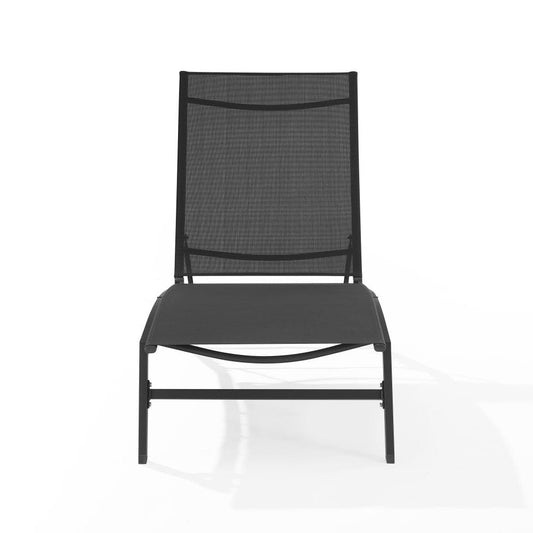 Crosley Furniture - Weaver Outdoor Chaise Lounge - CO6310MB-CL view 2