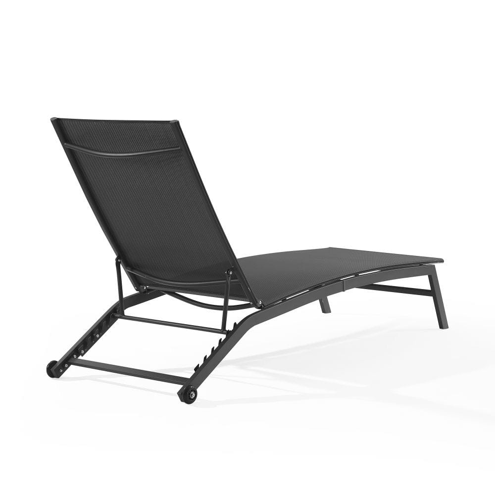 Crosley Furniture - Weaver Outdoor Chaise Lounge - CO6310MB-CL view 3