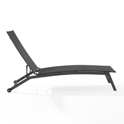 Crosley Furniture - Weaver Outdoor Chaise Lounge - CO6310MB-CL view 4