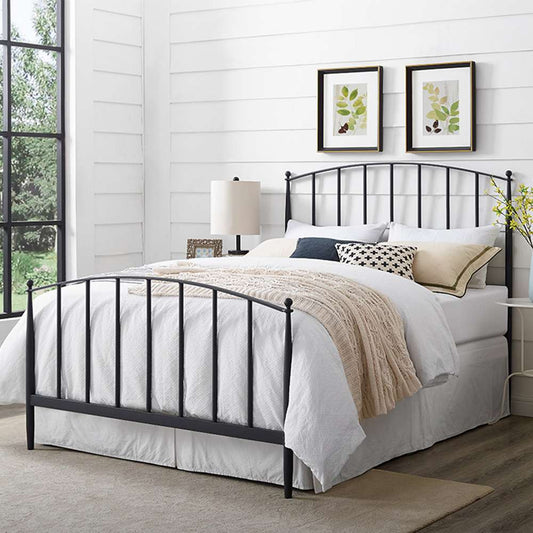 Crosley Furniture - Whitney Queen Headboard And Footboard Black - CF91002-503BK veiw 1