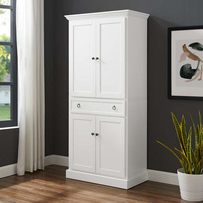 Crosley Furniture Winston Storage Pantry White - KF33026WH veiw 1