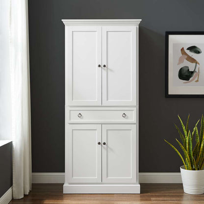 Crosley Furniture Winston Storage Pantry White - KF33026WH veiw 2