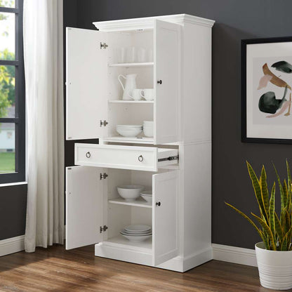 Crosley Furniture Winston Storage Pantry White - KF33026WH veiw 3