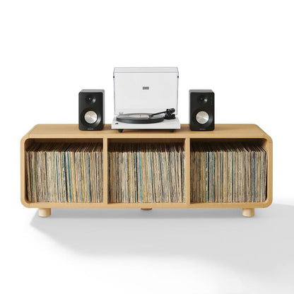 Crosley Furniture - Zoe Large Record Player Stand With Vinyl Storage - CF1137-AH view 4
