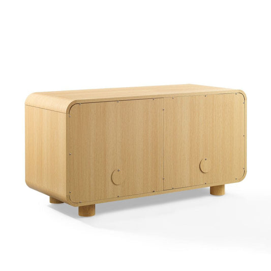 Crosley Furniture - Zoe Medium Record Player Stand With Vinyl Storage - CF1136-AH view 2