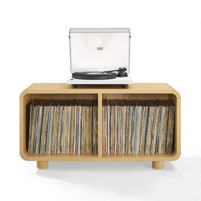 Crosley Furniture - Zoe Medium Record Player Stand With Vinyl Storage - CF1136-AH view 4