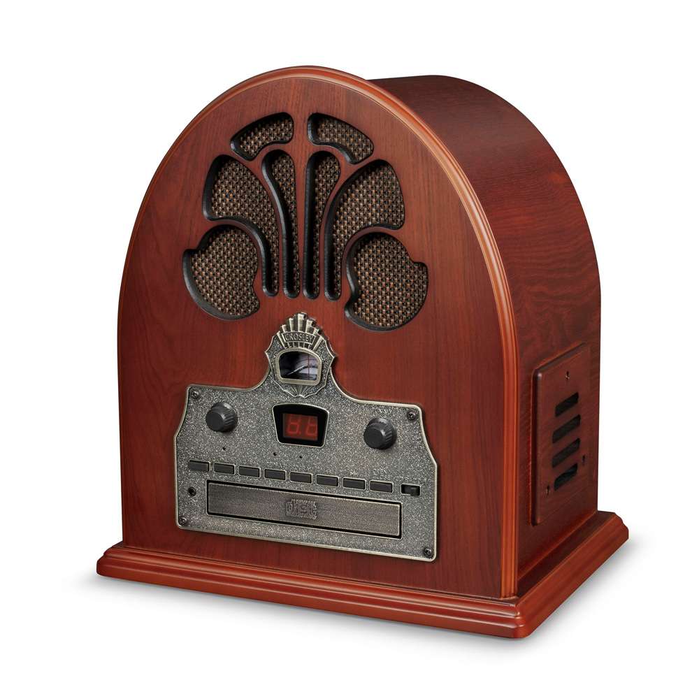 Crosley Radio - Cathedral Radio Cd Player In Paprika - CR32D-PA veiw 4