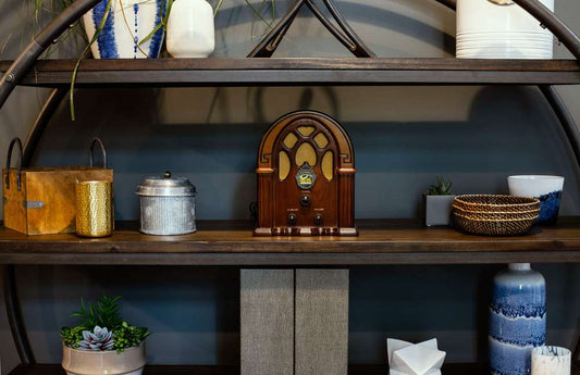 Crosley Radio - Companion Radio In Walnut - CR31D-WA veiw 2