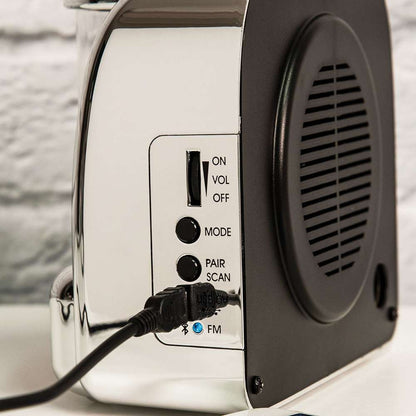 Crosley Radio - Diner Jukebox Radio In Silver - CR1120A-SI veiw 7