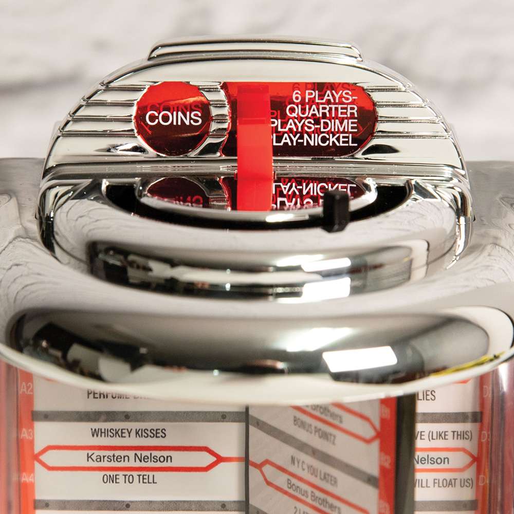 Crosley Radio - Diner Jukebox Radio In Silver - CR1120A-SI veiw 8