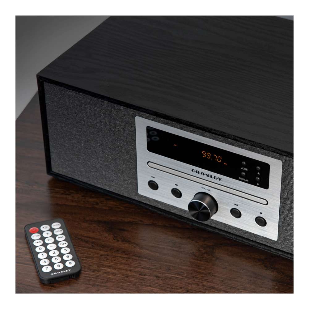 Crosley Radio - Finn Radio Cd Player In Black - CR3504A-BK veiw 2