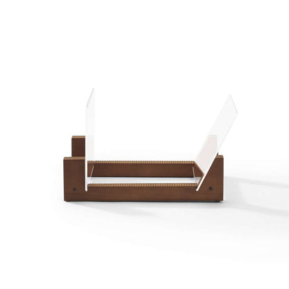 Crosley Radio - Record Storage Display Stand In Natural - AC1049A-NA veiw 6
