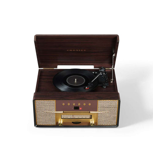 Crosley Radio - Rhapsody 7-In-1 Record Player In Mahogany - CR7016A-MA veiw 2