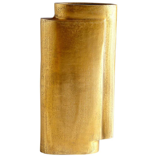 Cyan Design - A Step Up Vase in Antique Brass - Small - 08952 veiw 1