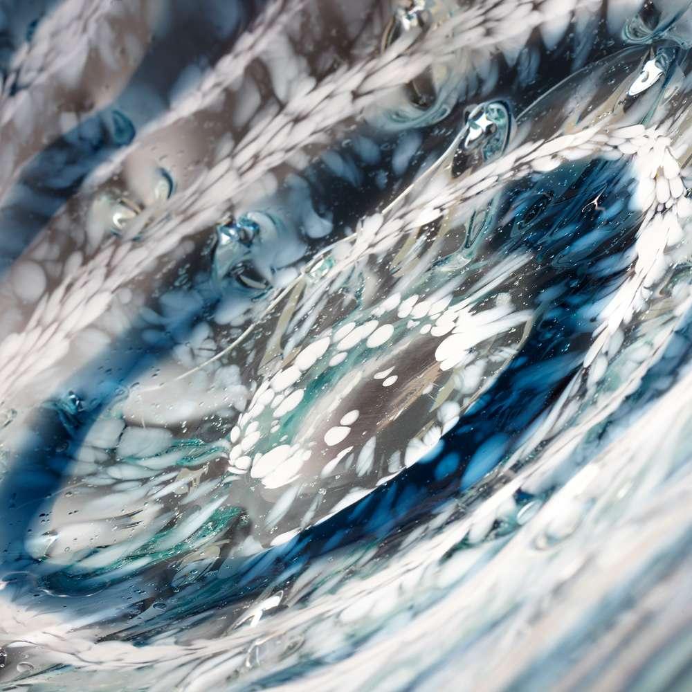 Cyan Design - Abyss Plate in Blue & Clear - 05362 veiw 2
