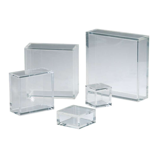 Cyan Design - Acrylic Pedestal in Clear - 6x6 Square - 01833 veiw 1