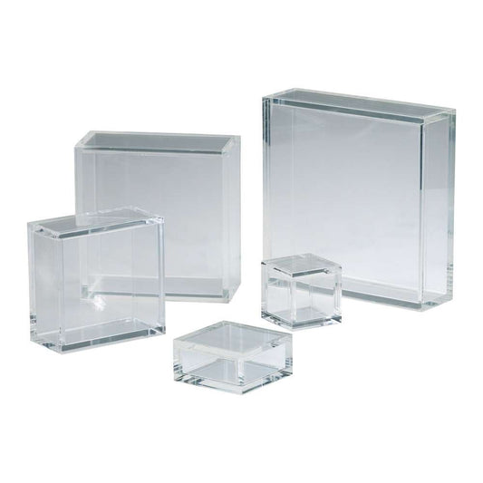Cyan Design - Acrylic Pedestal in Clear - 8x8 Square - 01834 veiw 1