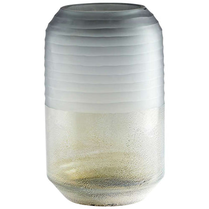Cyan Design - Alchemy Vase in Grey and Guilded Silver - Large - 11104 veiw 1