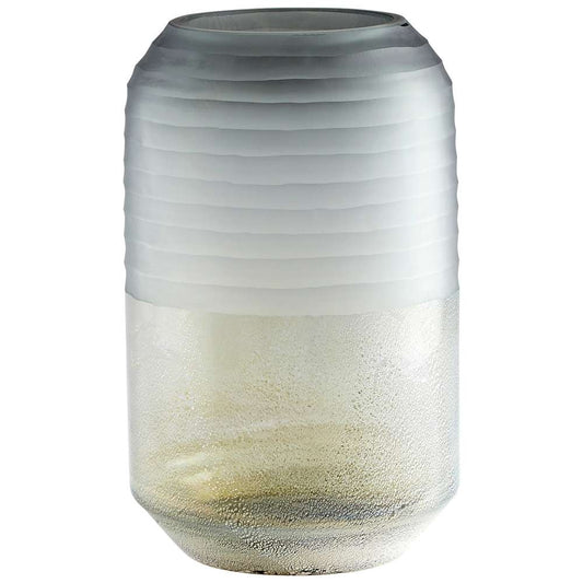 Cyan Design - Alchemy Vase in Grey and Guilded Silver - Large - 11104 veiw 1