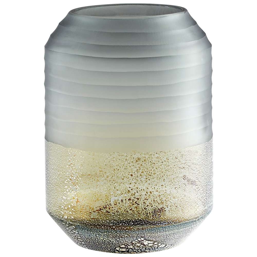 Cyan Design - Alchemy Vase in Grey and Guilded Silver - Medium - 11103 veiw 1