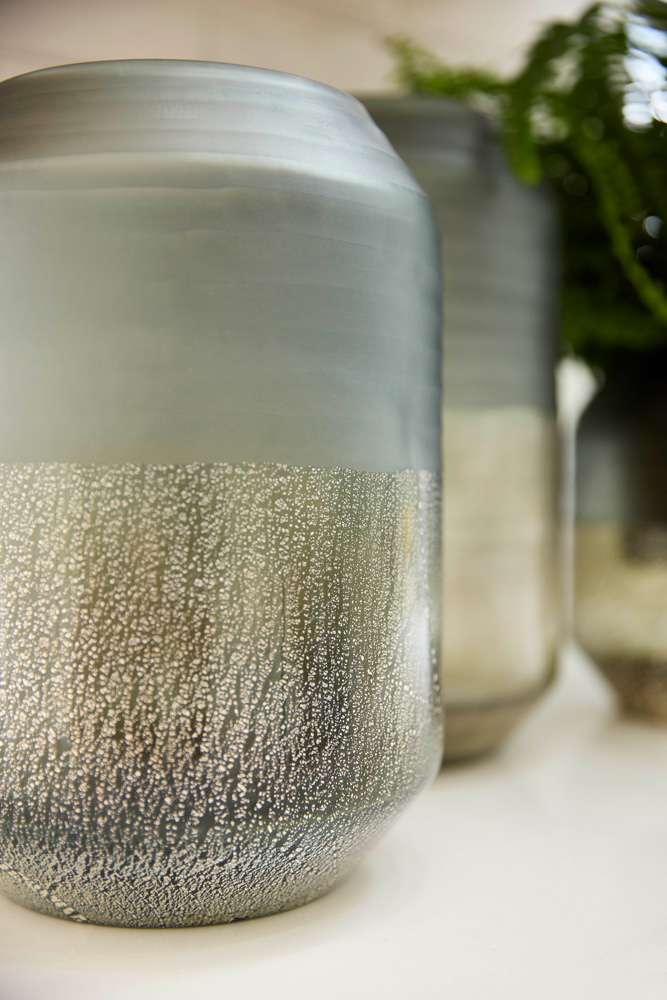 Cyan Design - Alchemy Vase in Grey and Guilded Silver - Medium - 11103 veiw 8