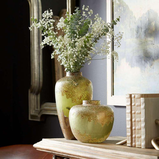 Cyan Design - Alkali Vase in Forest Stone - Small - 10844 veiw 2