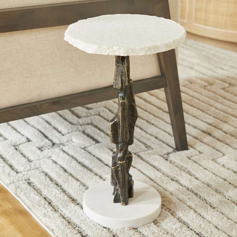 Cyan Design - Amida Side Table in Bronze in White - 11442 veiw 3