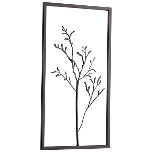 Cyan Design - Arbre Trois Wall Decor in Graphite - 10526