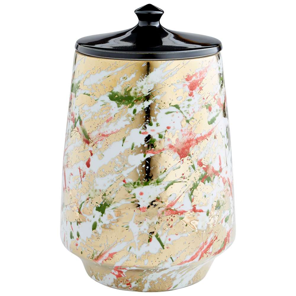 Cyan Design - Ardent Splash Container in Multi-Color Glaze - Medium - 10809 veiw 2
