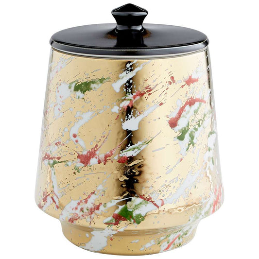 Cyan Design - Ardent Splash Container in Multi-Color Glaze - Small - 10808 veiw 2
